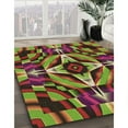 thumbnail image 2 of Ahgly Company Indoor Rectangle Patterned Pistachio Green Area Rugs, 2' x 4', 2 of 6