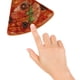 thumbnail image 1 of Pizza Impresión Color Empuje Burbuja Dedo Juguete Descompresión Manualidades (Tocino) Ehuebsd libre de BPA, 1 of 9