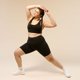 thumbnail image 3 of Nativ Sujetador Deportivo de Alta Compresión para Mujer, Sports Bra de Yoga Corto con Escote Redondo y Tirantes Cruzados, Soporte de Alto Impacto, Negro, Talla Mediana Nativ Brassiere, 3 of 7