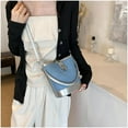 thumbnail image 3 of Denim Bucket Bag Women Cute Hobo Bags Underarm Shoulder Bag Crossbody Purse Y2k Satchels Top-handle Tote Handbag 2024, 3 of 7