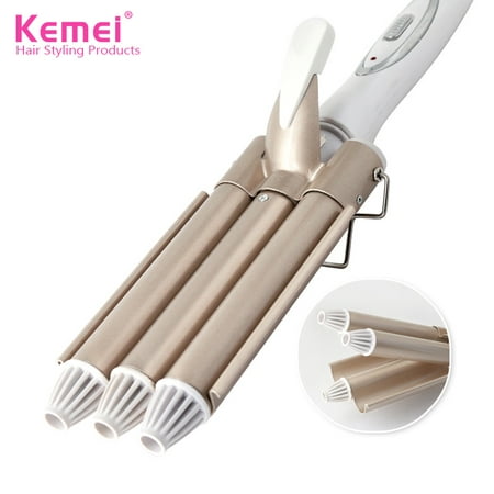 Three Sticks Curlers Hair Curlers Curly Hair Stick Roller Spiral Curling Iron Wand Curl Styler Roller Spiral Curling Iron Wand Curl Styler Hair Iron (EU