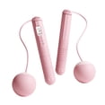 thumbnail image 3 of Almencla Cordless Jump Rope LCD Digital Display Weighted for Home Gym Fitness Workout Pink, 3 of 8