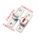 thumbnail image 4 of Traba de metal de 90 grados con cerradura giratoria de aleación para puertas de granero, gabinetes, ventanas, cobertizos y puertas de vehículos recreativos, incluye kit de instalación., 4 of 9