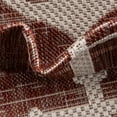 thumbnail image 7 of Unique Loom Outdoor Coastal Collection Area Rug - Ahoy (7' 10" x 11' Rectangle Rust Red/Ivory), 7 of 7