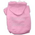 thumbnail image 5 of Pet, Dog  Cat Hoodie Rhinestone, "Spoiled Rotten", 5 of 6