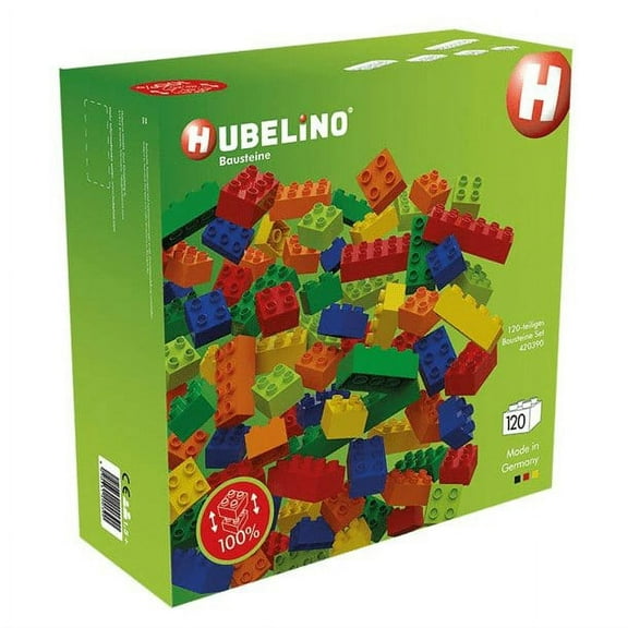 Hubelino Coloured Building Blocks (120 Pieces) 400390