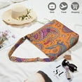 thumbnail image 2 of Ethnic Retro Crossbody Bag for Women | Colorful Abstract Print | Spacious Multi-Pocket Travel Tote, 2 of 5