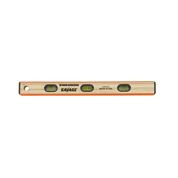 Swanson SAVAGE SVML240 24-inch Laminated Wood Masonry I-Beam Level