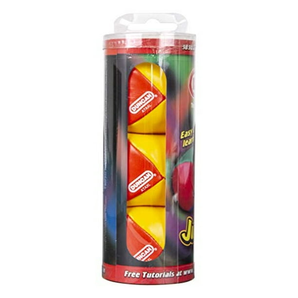 Duncan Toys Malabares Bolas, Multicolor, Conchas de Vinil, Bolas Circo con Diseño de 4 Pan Duncan Duncan