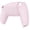 Cherry Blossoms Pink, variant on eXtremeRate Non-Slip Custom Back Plate Bottom Shell Compatible with p s 5 Controller, 3D Splashing Cover Game Improvement Replacement Back Shell - Black