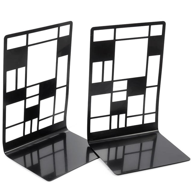 Sujetalibros para estanterías, sujetalibros de metal para libros de oficina en el hogar, soporte para estanterías, decoración del hogar, tapones para libros, soporte para libros, sujetalibros de