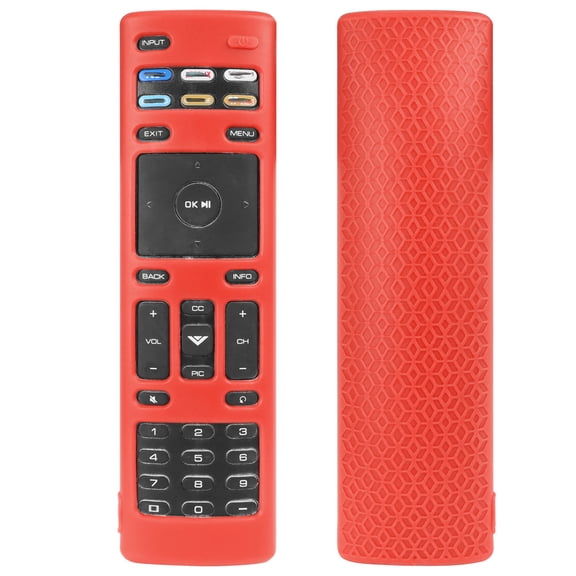 Soft Silicone cover Housing for VIZIO Remotes XRT-136 NonSlip Texture Shell