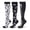 3 Pairs Skeleton, variant on Compression Socks Women and Men, 20-30mmHg, Knee High Stockings for Circulation, Best for Nurses, Travel, Running, Athletic, Pregnancy