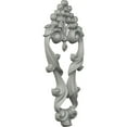 thumbnail image 2 of Ekena Millwork 7 1/8"W x 16"H x 1 1/8"P Medium Flowers with Flowing Leaves Drop Onlay, 2 of 6