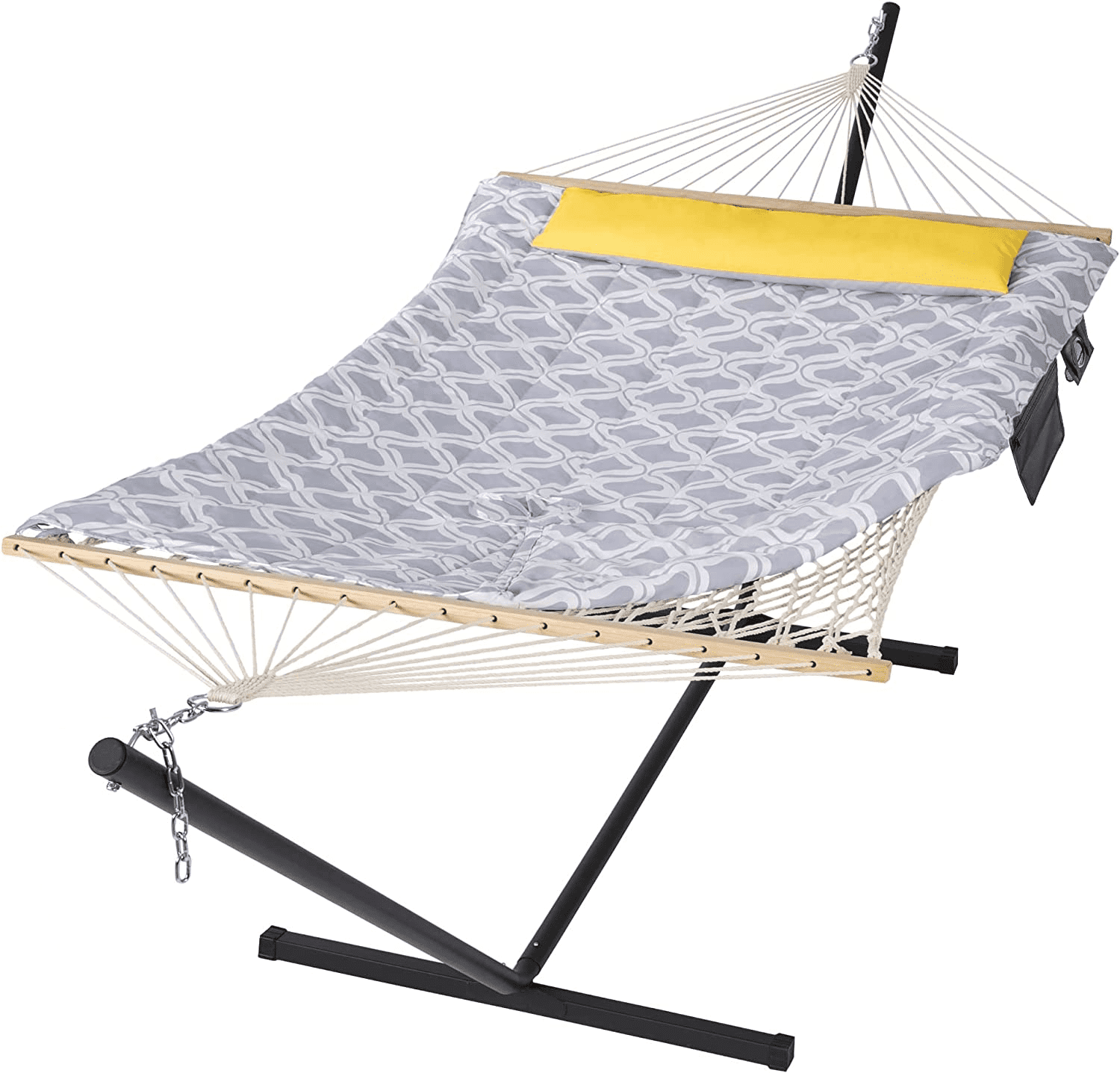 SUNCREAT Outdoor Hammock with Stand, Portable Hammocks for Outside with