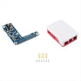 thumbnail image 1 of para 5 Placa de Expansión POE con Carcasa Ventilador Incorporado Compatible con para Red 802.3af/At POE HAT Estándar, 1 of 5