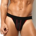 thumbnail image 5 of USNSM Mens Briefs Breathable Mesh Briefs Underwear Low Rise Underpants Wicking-Moisture Breathable Underwear Black S, 5 of 8