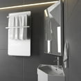thumbnail image 4 of Eclife 24" Corner Medicine Cabinet with Mirrored Door, Triple Shelf, White, 4 of 9