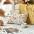 thumbnail image 6 of (2 pack) Sm:)e Maple Leaves Pumpkin Fall Pillow Cover 12x20 Inch Orange, 6 of 8