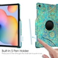 thumbnail image 3 of Fintie Rotating Case for Samsung Galaxy Tab S6 Lite 10.4 Inch 2024/2022/2020 with S Pen Holder, 360 Degree Swivel Stand Cover Auto Sleep/Wake,Shades of Blue, 3 of 7