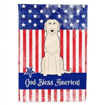 Carolines Treasures BB3060GF Patriotic USA Irish Wolfhound Garden Size Flag