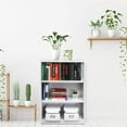 thumbnail image 4 of Furinno JAYA Simple Home 3-Shelf Bookcase, White, 4 of 7