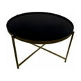 thumbnail image 4 of Noble House Lotus Metal Coffee Table - Round, 4 of 4