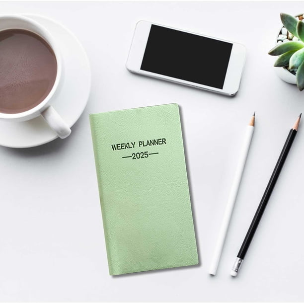 Xihbxyly Minicuaderno A6, Organizador Diario, Agenda de Viaje Multifuncional, Herramienta Eficiente para Trabajar y Estudiar, Accesorio Ideal para Oficina y Escuela, Ideal para Regalar, 173 X 96 Mm,