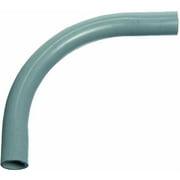 Carlon UA9AK-CAR Conduit Elbow, 90 deg Angle, PVC, Gray