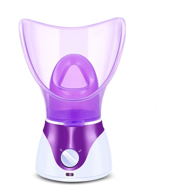 Vaporizador facial iónico nano, vaporizador facial con niebla caliente, sauna casera, spa, humidificador facial, atomizador para mujeres y hombres, limpiador hidratante de poros con kit eliminador de