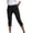 *Black, variant on Women's Stretchy Capri Pants,Business Dressy Work Pants For Women,Ladies Pull-On Cropped Trousers with Pockets,Navy,S-2XL