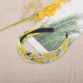 thumbnail image 6 of Unique Bargains 1 Pc Fashion Headbands for Women Phalaenopsis Yellow, 6 of 6