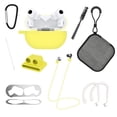 thumbnail image 1 of Funda y kit de accesorios 8 en 1 para Huawei Freebuds Pro amarillo Gadget Collection Mx GC-FKHFP01, 1 of 5