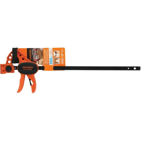 1PK Jorgensen E-Z HOLD 12 In. Light-Duty Expandable One-Hand Bar Clamp