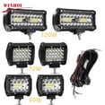 thumbnail image 2 of Barra de luz LED para coche todoterreno, focos antiniebla de 4x4, 12V, 24V, Faro de diodo, camión, granja, Tractor, barco, SUV, ATV, barra de luz de trabajo, 2 of 4
