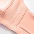 thumbnail image 3 of LYEAA Women Bras Push up Plus Size Soft No Wire Everyday Bras Wireless Support Solid Lightly Lined Lift Sleep Bras Comfortable Wirefree Breathable Shaping Daily Bralette Pink XL, 3 of 6