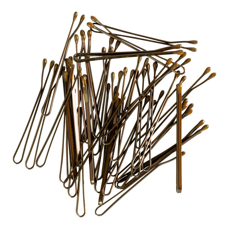 TOCOLES Bobby Pins Brown, 360 Pcs Brown Bobby Pins, 2 inch Premium Bobby Pin, Secure Hold Bobby Pins with Store Box, Hair Pins for Kids, Girls and