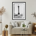 thumbnail image 4 of Historic Framed Print, Paris. Column which marks site of old [...], 17-7/8" x 21-7/8", 4 of 9