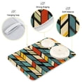 thumbnail image 3 of Yayeee Dish Drying Mat for Kitchen Counter 18"x24" Microfiber Absorbent Pad, Yellow Geometric, 3 of 7