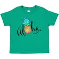 thumbnail image 3 of Inktastic Aloha- in cursive with pineapple rainbow colors Boys or Girls Toddler T-Shirt, 3 of 5