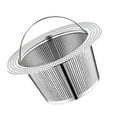 thumbnail image 3 of Kitchen Sink Drain Strainer, Stainless Steel Rustproof Drain Strainer Deepened, Embedded Design Fine Mesh Strainer Basket, Multifunctional Sink Filters for Kitchen, 3 of 9