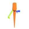 Riego por goteo automático Sistema de riego Pico de riego para plantas (naranja)