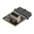 thumbnail image 4 of Adaptador de panel de EE. UU., Adaptador de panel USB Adaptador de placa base USB de 10 Gbps Características líderes en su clase de placa base USB, 4 of 8
