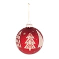 thumbnail image 2 of Melrose Beaded Pine Tree Ball Ornament Set of 6, 2 of 3