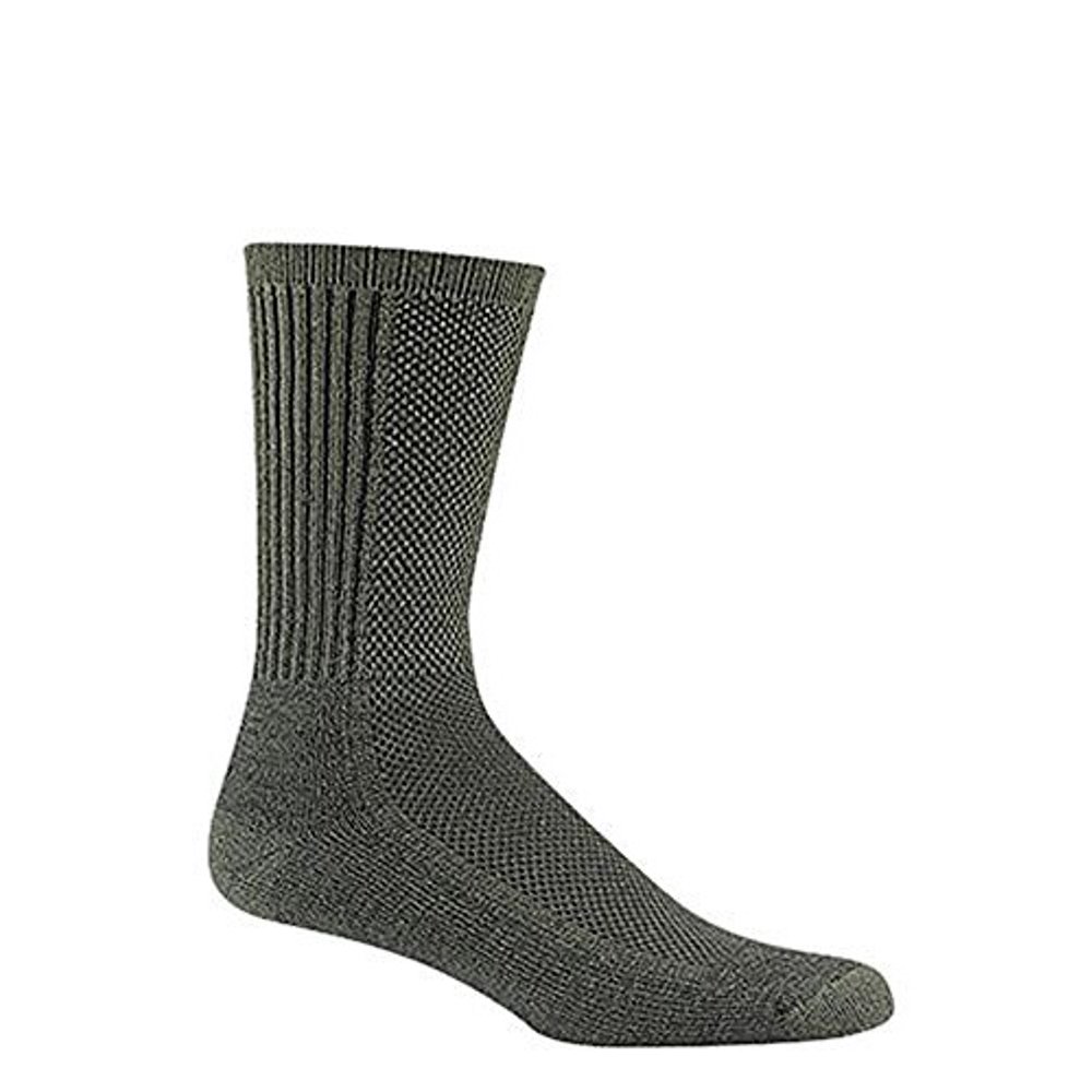 Wigwam - Wigwam Diabetic Socks, Thermal, Gray & Black, Men's Xl