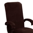 thumbnail image 4 of office chairs cover dark brown, 4 of 5