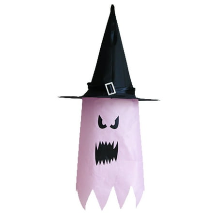 

Momine LED Lamp Alloween Hat LED Lamp Halloween Witch Hat Hanging Light 6 LED