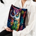 thumbnail image 6 of Owl Set of 2 Velvet Throw Pillow Covers Inserts for Bed Pillow, Decorative Pillows - 16x16 18x18 20x20 Inches with Unique Patterns for Various Occasions, 6 of 6