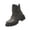 #064-Gray, variant on Paaisye Womens Boots Ankle Booties Women's Boots Chunky Heel Slip Resistant with Side Zipper Cushioned Sole Classic Lace-Up Casual Booties for Daily Wear,Black 37
