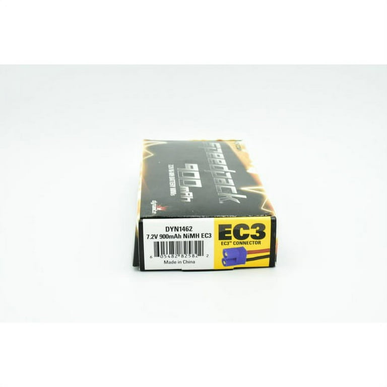 Dynamite 7.2V 900mAh 6 Cell Flat NiMH Battery EC3 DYN1462 Car
